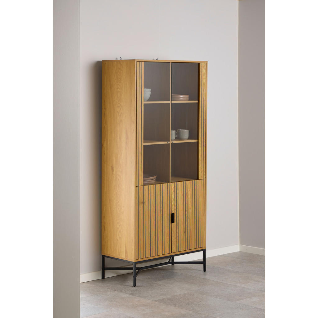 Alternative view of VITRINA, črna, divji hrast