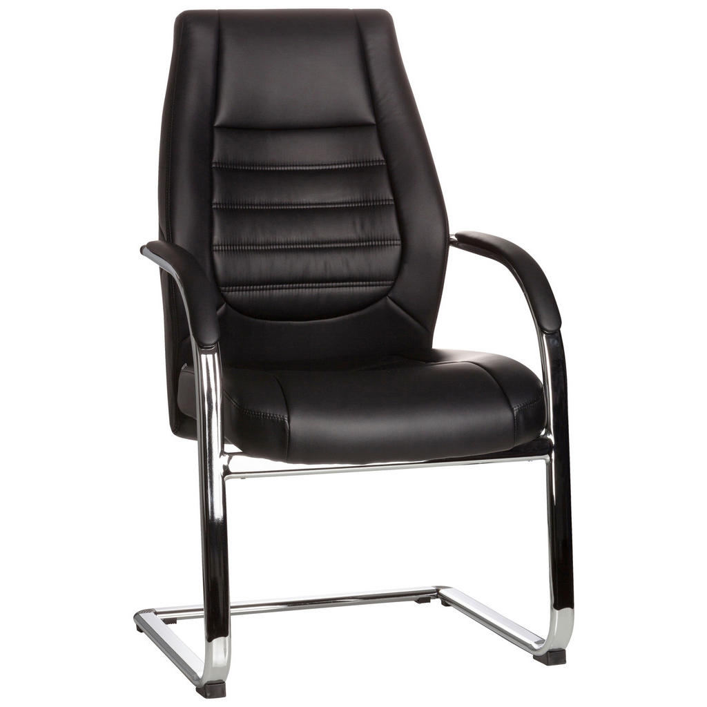 KONFERENČNI STOL tekstil črna