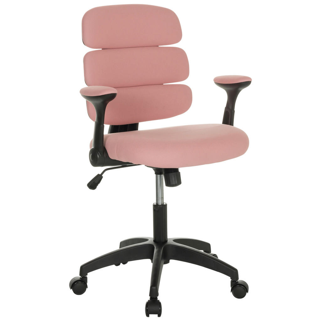 MLADINSKI VRTLJIVI STOL tekstil roza