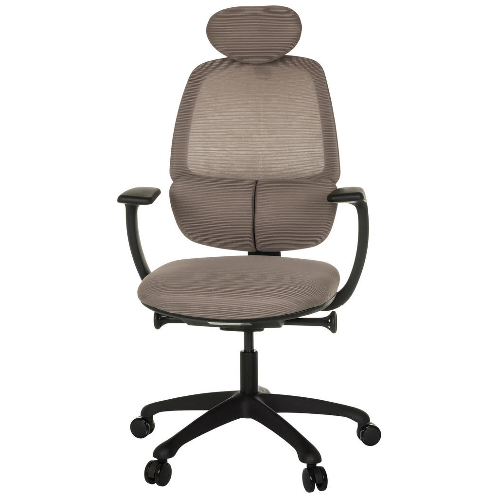 VRTLJIVI STOL tekstil siva