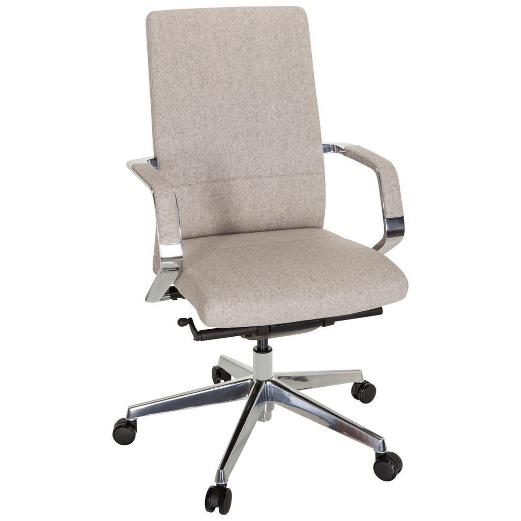 VRTLJIVI STOL tekstil bež