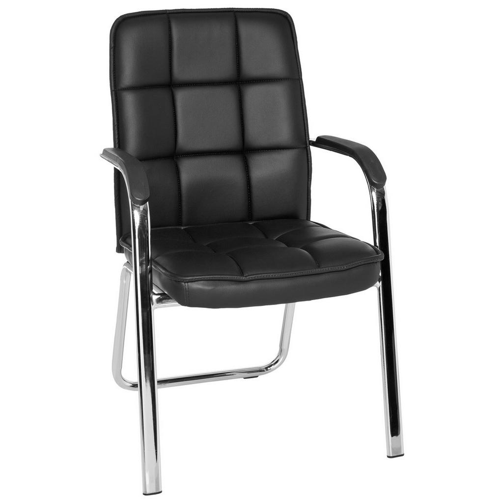 KONFERENČNI STOL kovina, tekstil črna