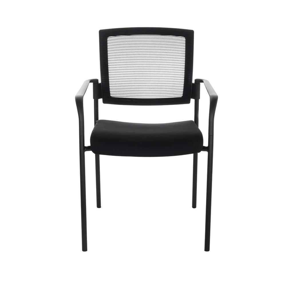 KONFERENČNI STOL kovina, tekstil črna - slika 6