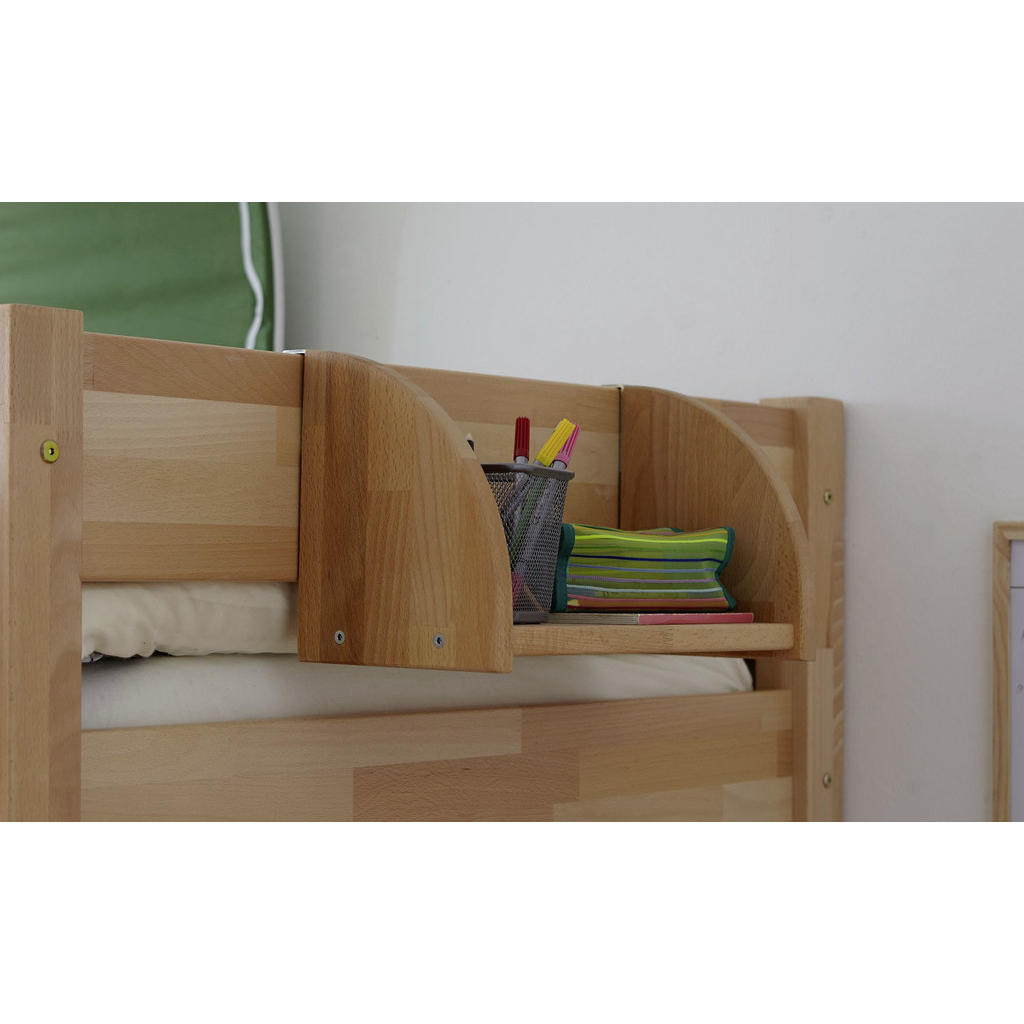 Alternative view of POLICA ZA OBEŠANJE Ticaa 901839 TIPSI bukev masivno 40/22/17 cm naravne barve