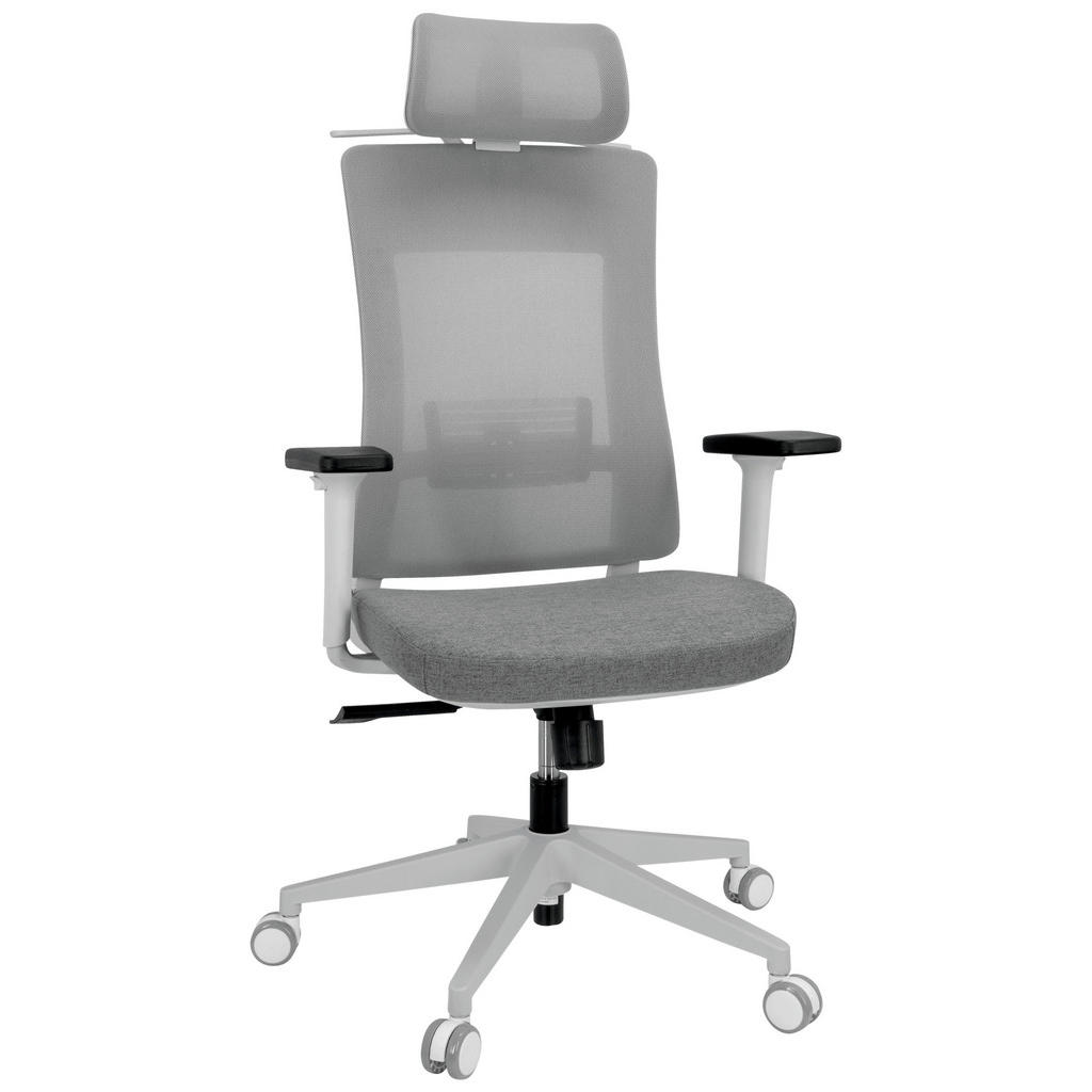 VRTLJIVI STOL tekstil siva