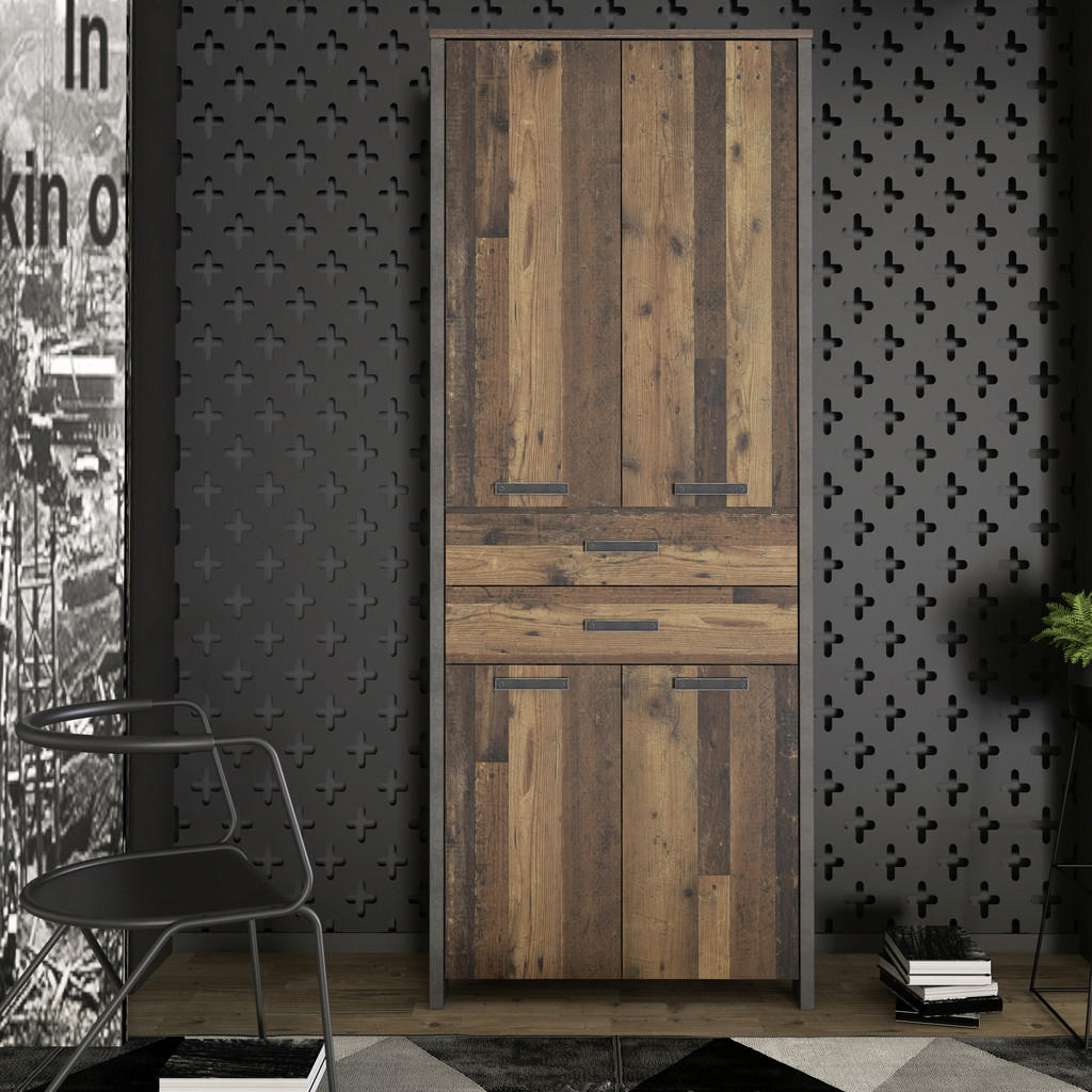 Alternative view of ARHIVSKA OMARA rjava, temno siva