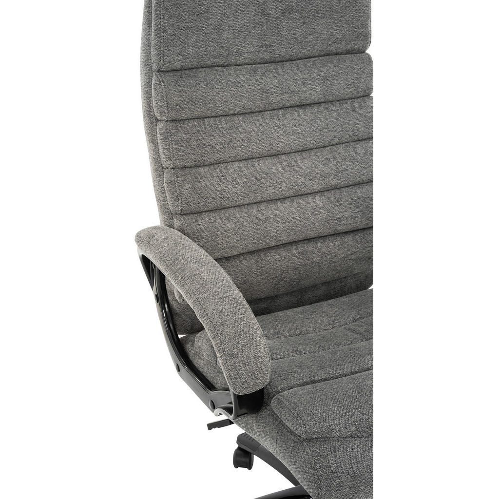 Alternative view of DIREKTORSKI STOL kovina, umetna masa, tekstil siva, črna