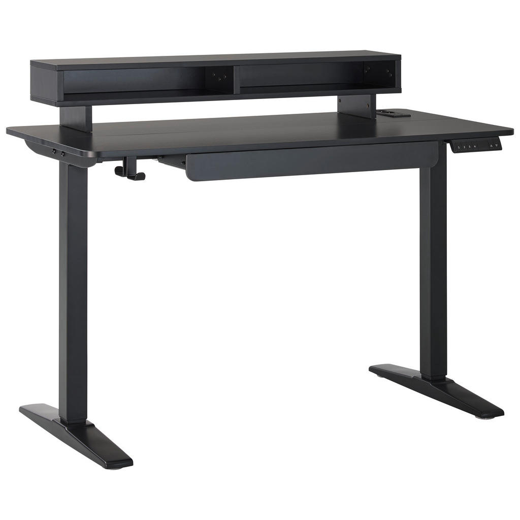 GAMING MIZA kovina, umetna masa, leseni material črna