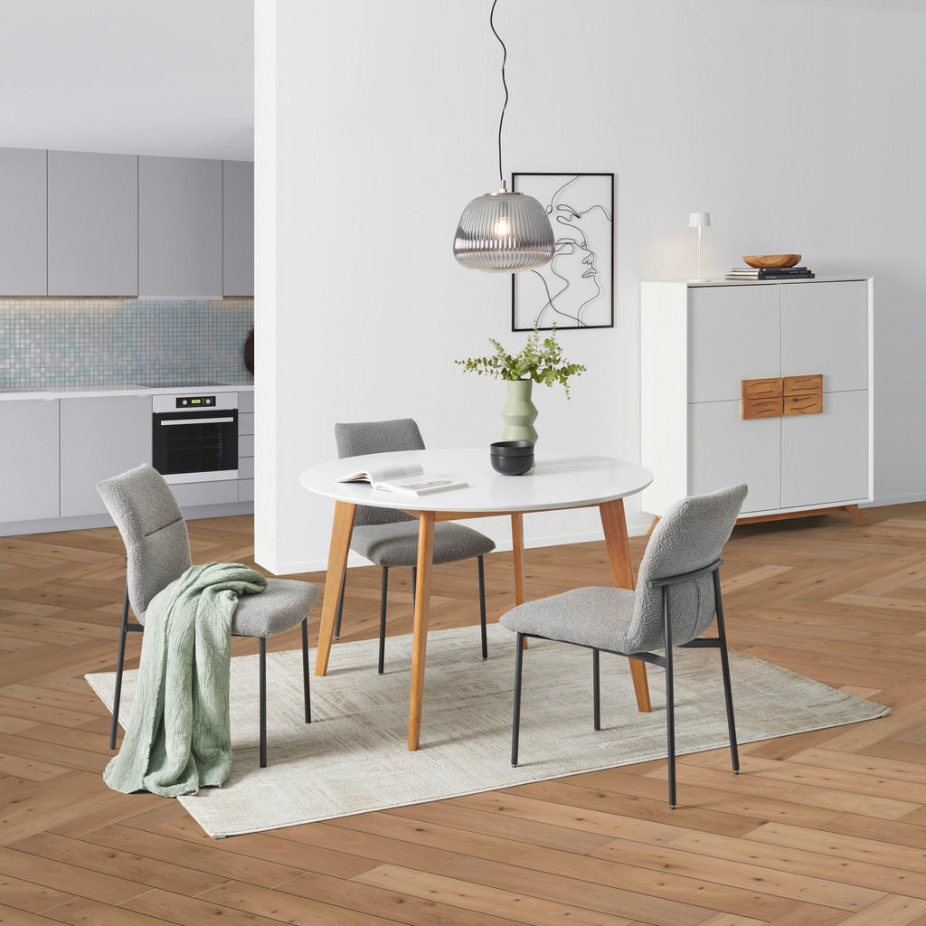 Alternative view of JEDILNA MIZA, masivno les kavčukovca bela