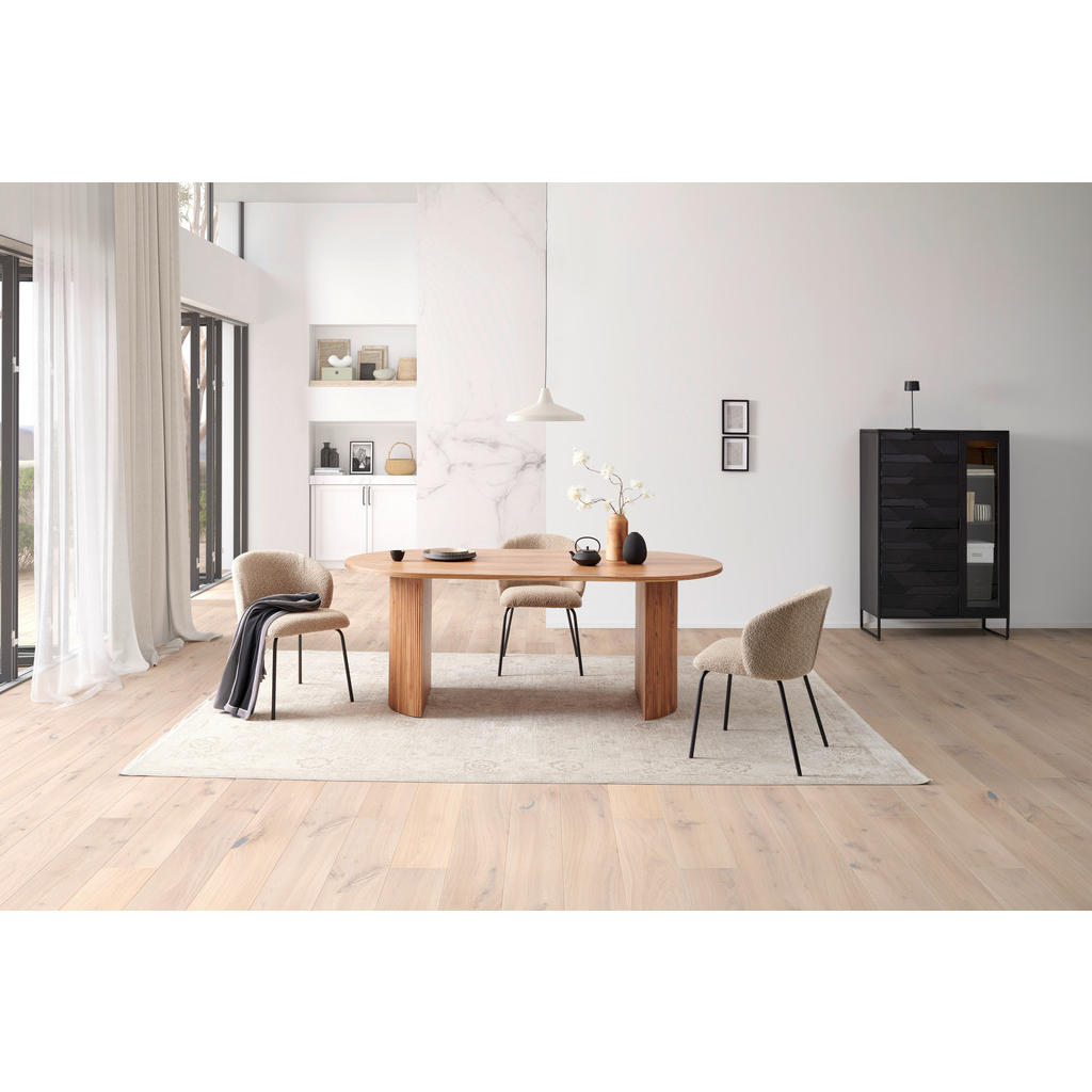 Alternative view of JEDILNA MIZA, masivno akacija naravne barve