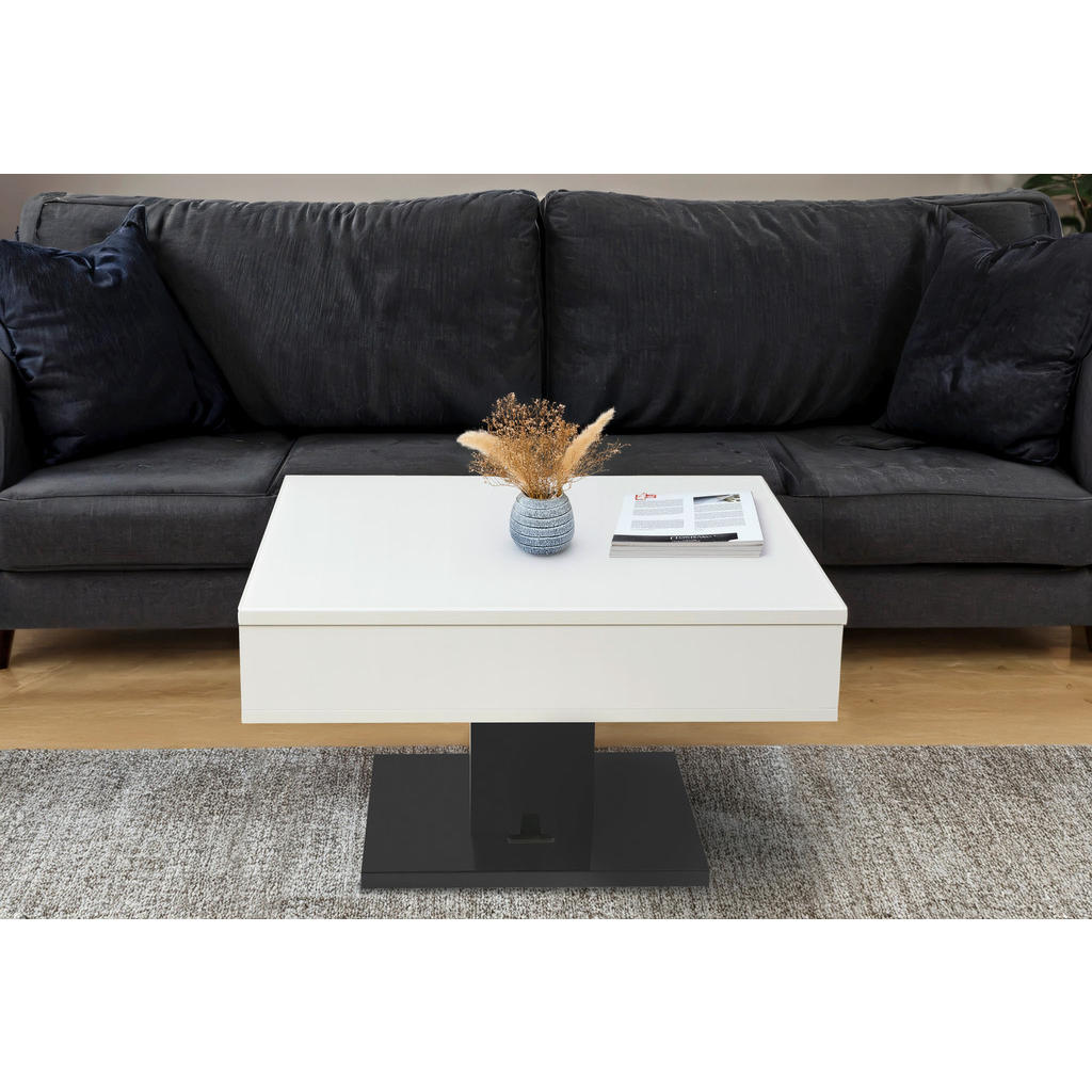 Alternative view of KLUBSKA MIZA, črna, bela