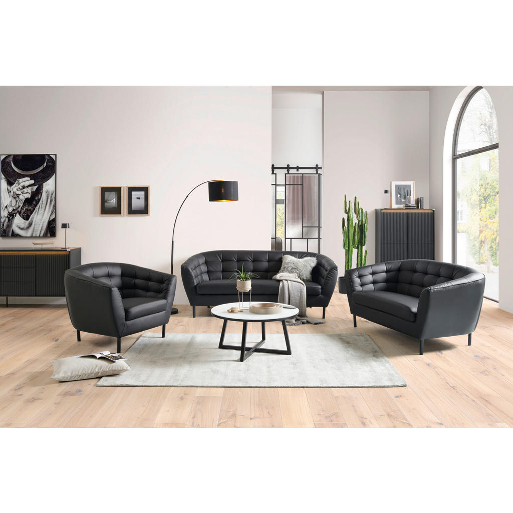 Alternative view of KOKTAJL FOTELJ, črna tekstil