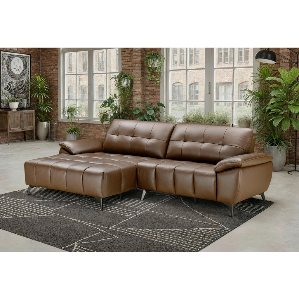 Alternative view of KOTNA ZOFA, videz usnja pravo usnje rjava