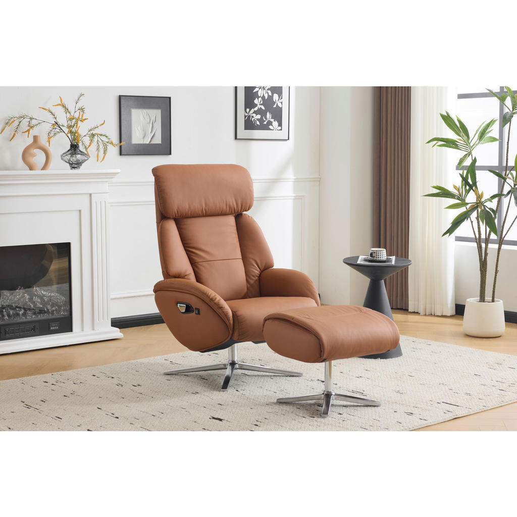 Alternative view of MASAŽNI STOL, rjava tekstil, usnje