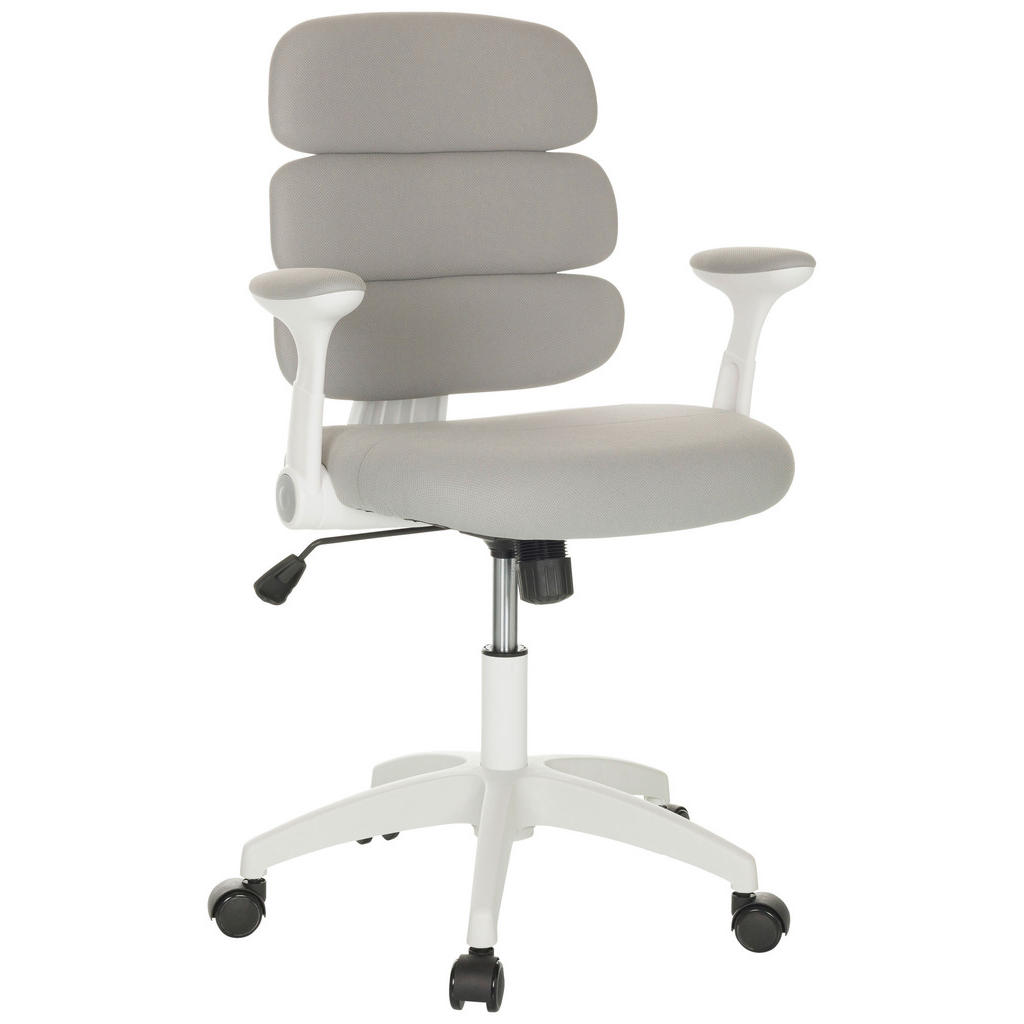 MLADINSKI VRTLJIVI STOL tekstil siva