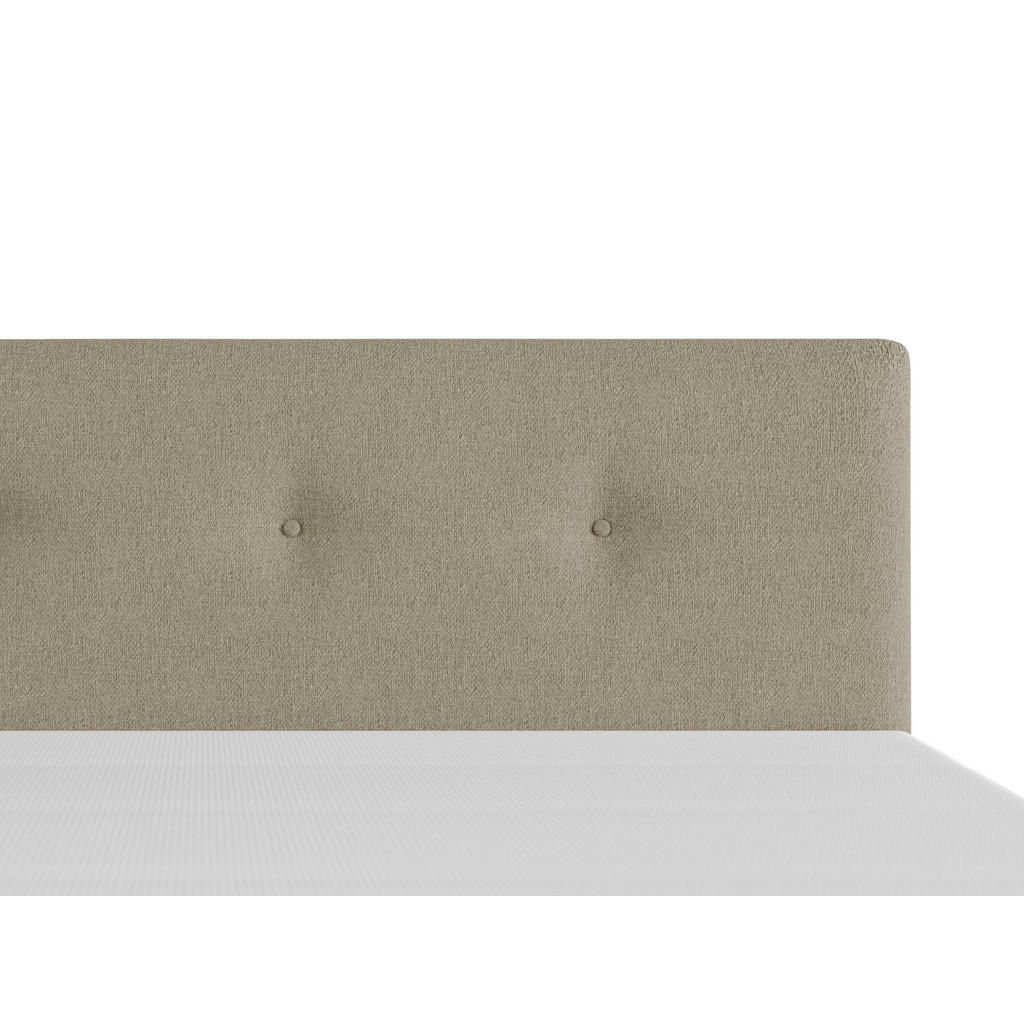 POSTELJA BOXSPRING 160 cm x 220 cm , les, tekstil, karton bež - slika 4
