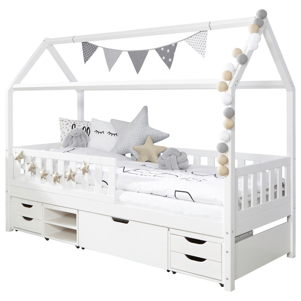 POSTELJA V OBLIKI HIŠE