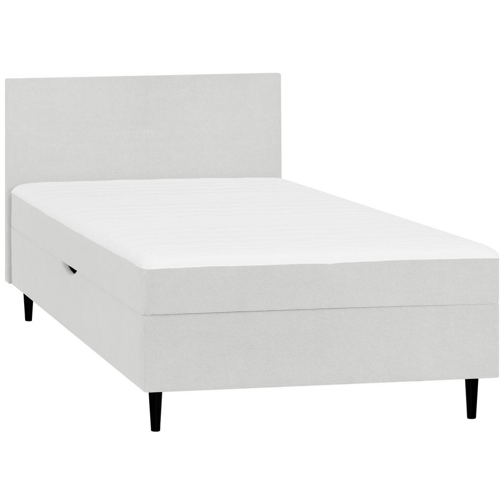 POSTELJA Z VZMETNICO 120 cm x 200 cm , tekstil siva - slika 6