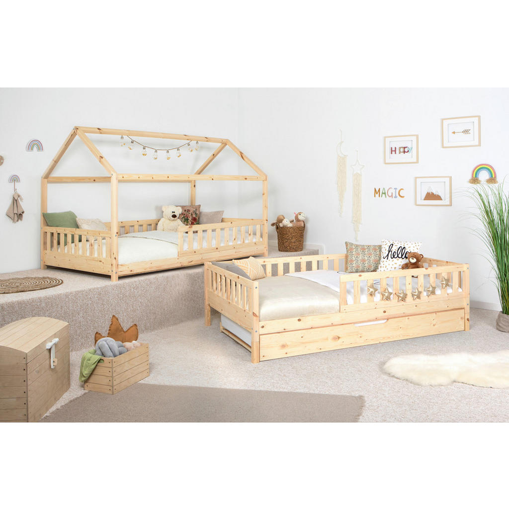 Alternative view of RAZTEGLJIVA POSTELJA 140 cm  x 200 cm , naravne barve