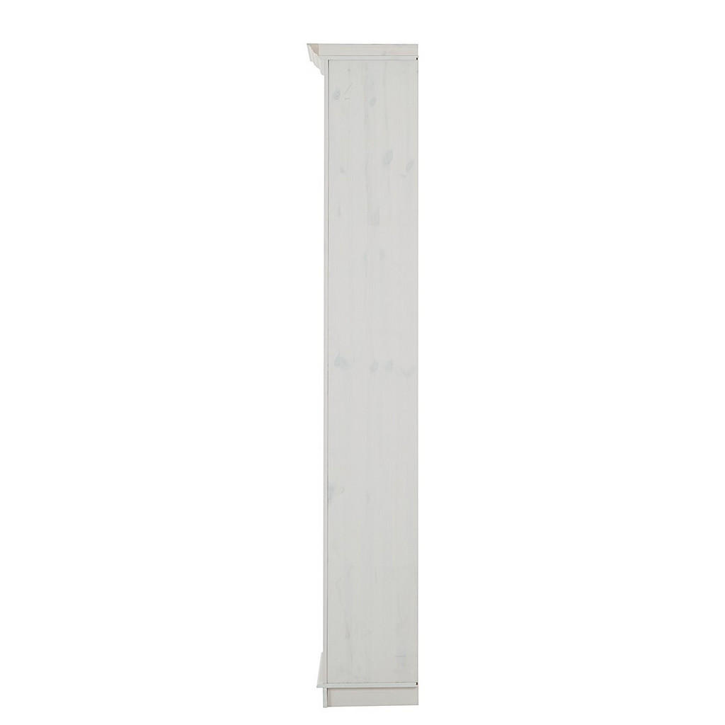 REGAL 74/223/37 cm bela, barve bora - slika 5