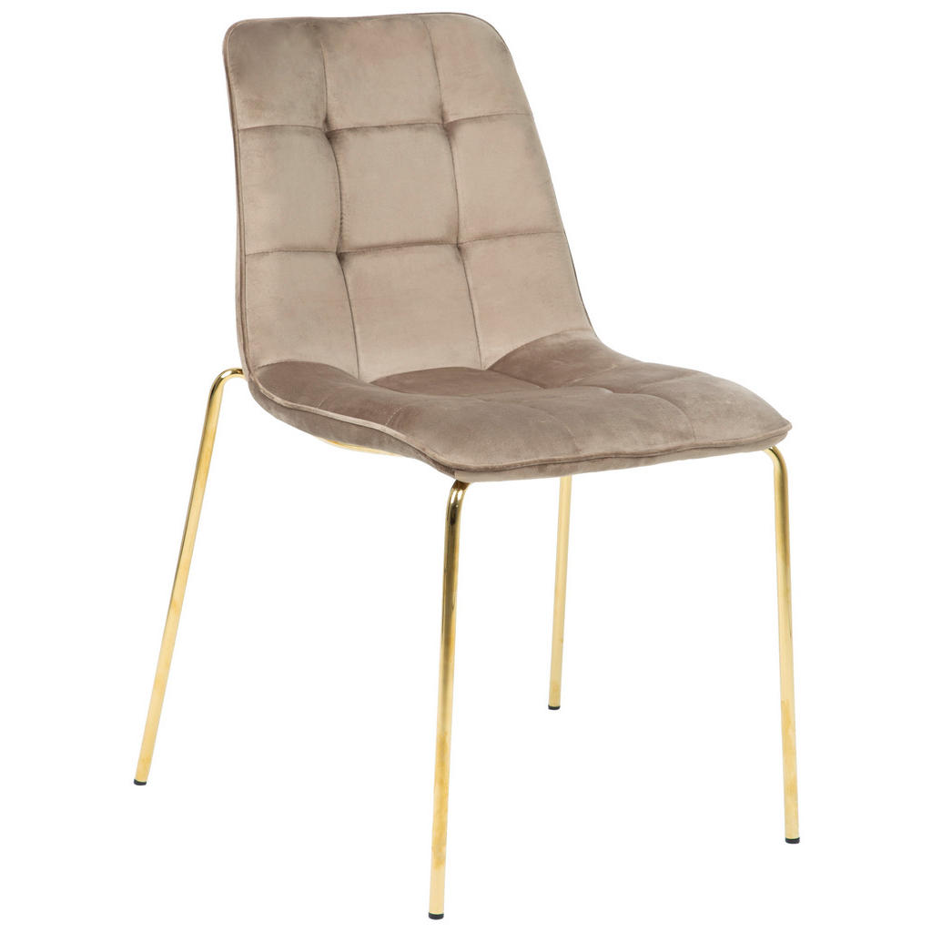 STOL, les, kovina, tekstil rjava