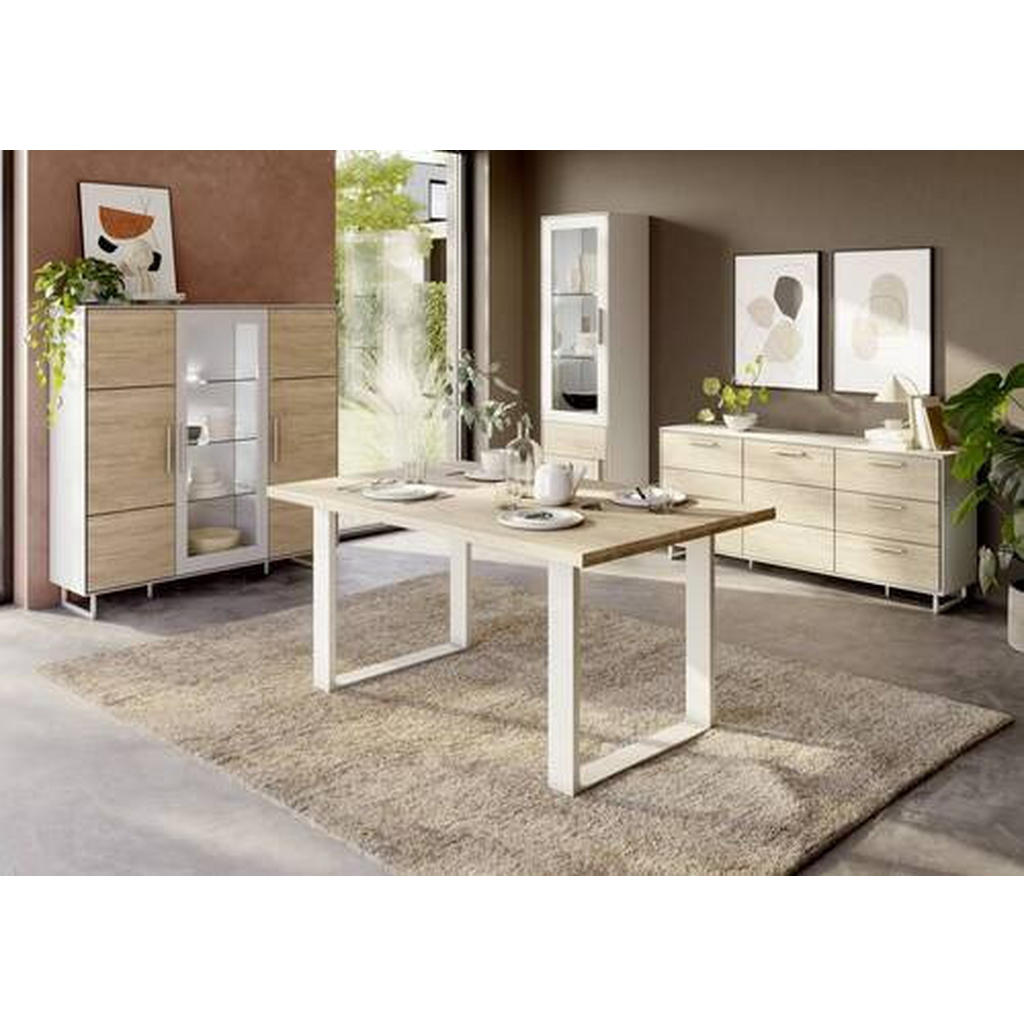 Alternative view of VITRINA, masivno kašmir, hrast bianco