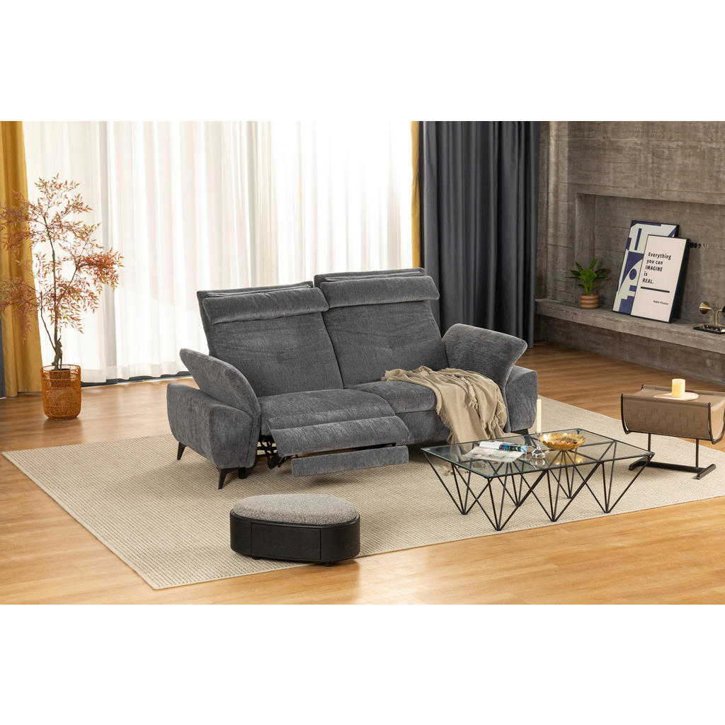 2-SED, temno siva tekstil