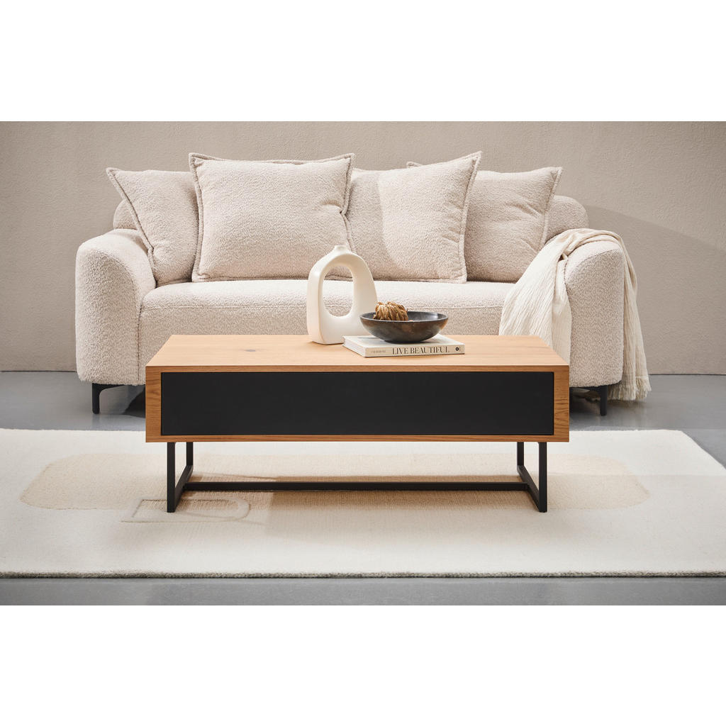 Alternative view of KLUBSKA MIZA, naravne barve, črna