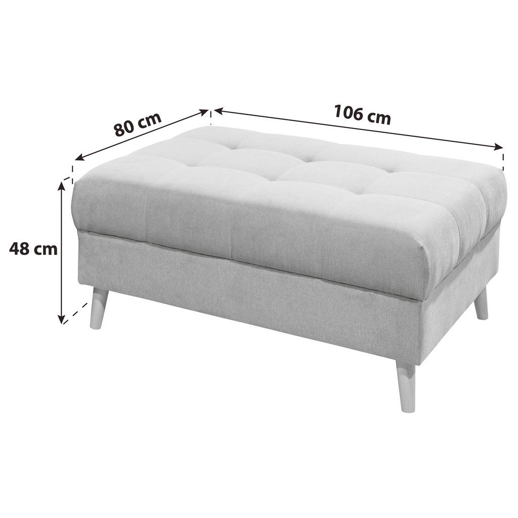 TABURE, tekstil, leseni material antracit - slika 6