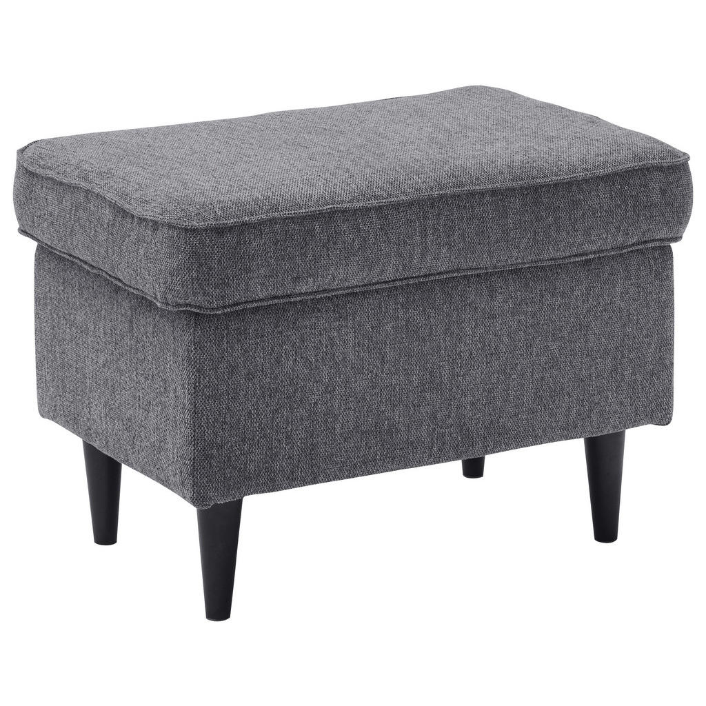 TABURE, tekstil, leseni material antracit