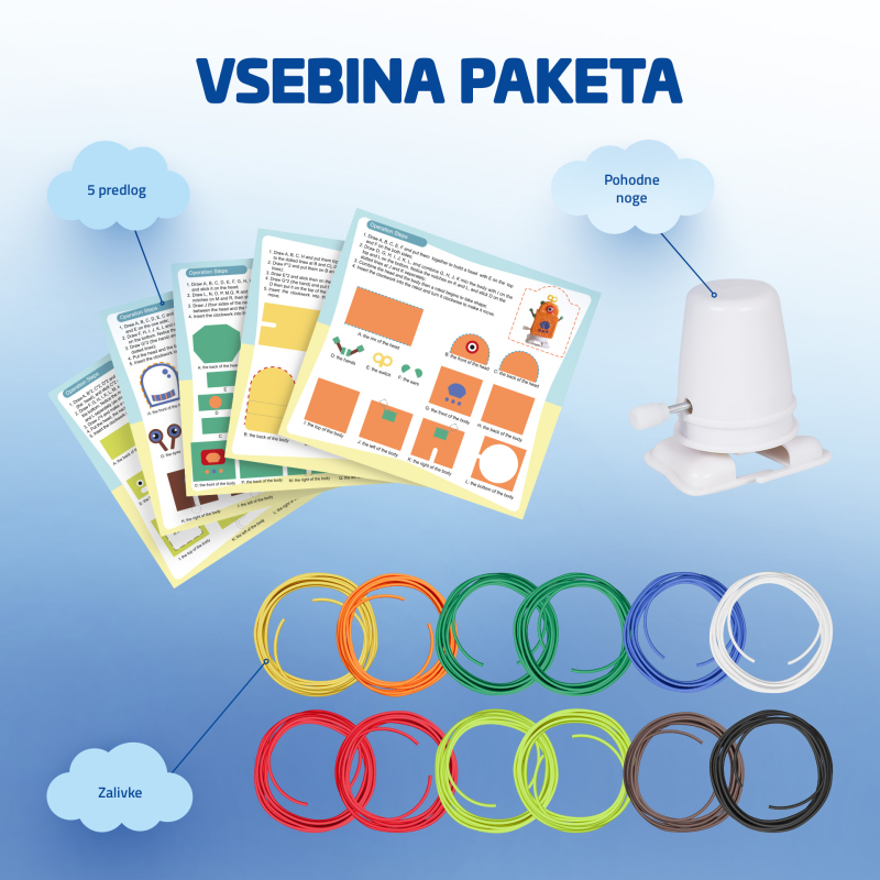 Alternative view of LAMAX ArtKid1 3D Robo Set