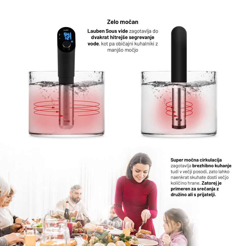 Lauben Sous Vide Stick SV01 kuhalnik - slika 3