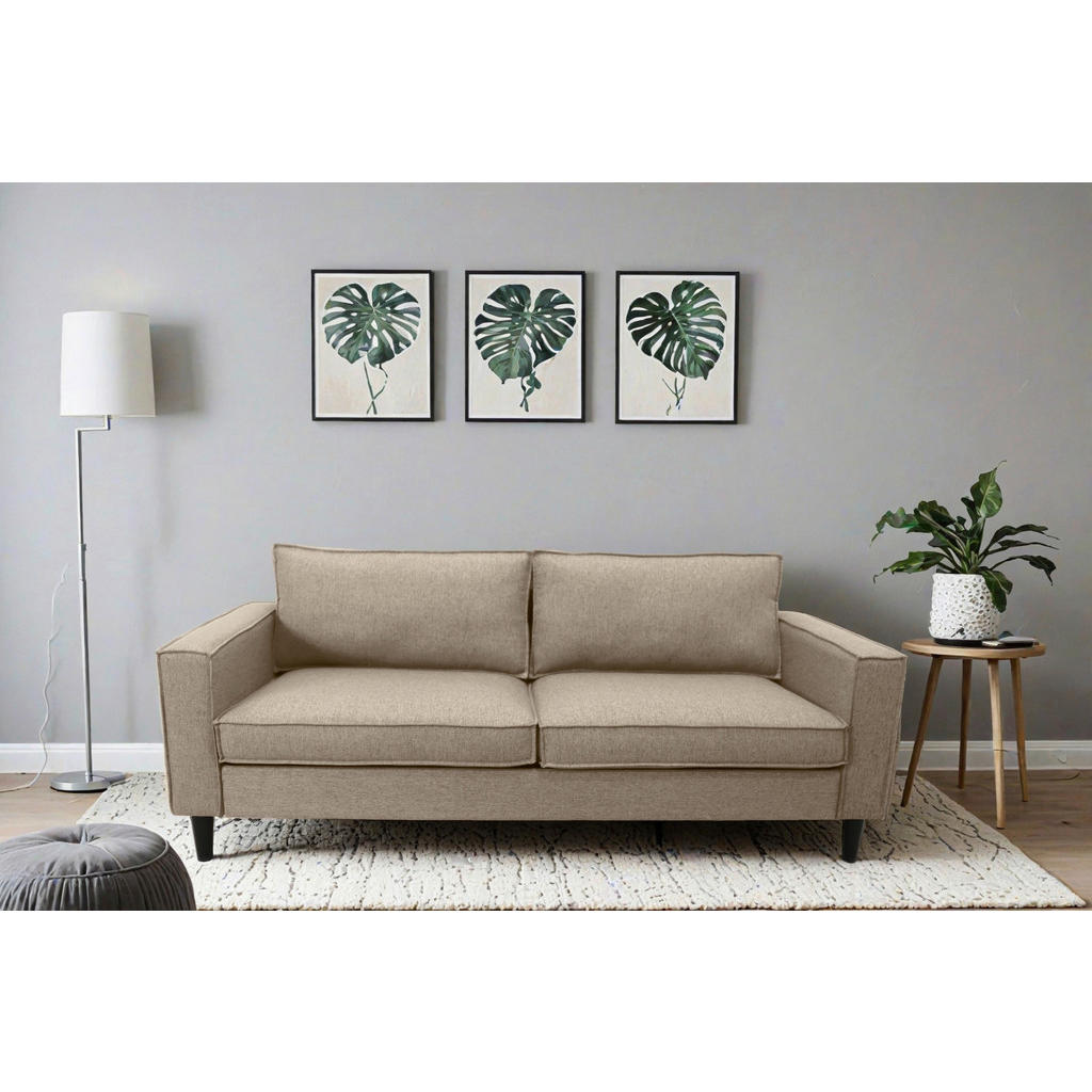 Alternative view of 3-SED, bež tekstil