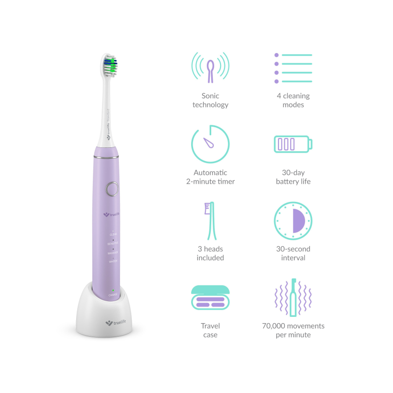 TrueLife zobna ščetka Compact Lavender - slika 3