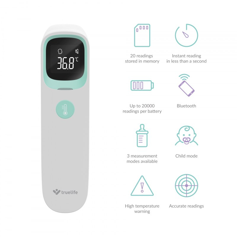 TrueLife Care Q10 BT termometer - slika 4