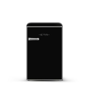 Alternative view of ETA Retro kombinirani hladilnik Storio [E, V: 90cm, H: 92L, Z: 18L, črn]