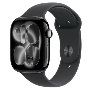 Apple Watch Series 11 GPS 46mm MEUW4WF/A Jet Black Aluminium - S/M