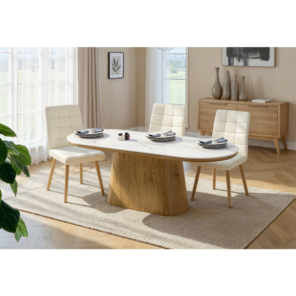 Alternative view of JEDILNA MIZA, bela