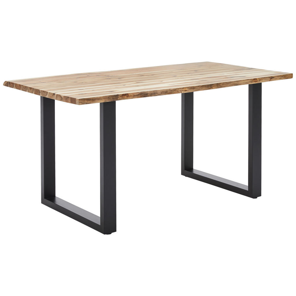 JEDILNA MIZA, v celoti masivno akacija barve akacije