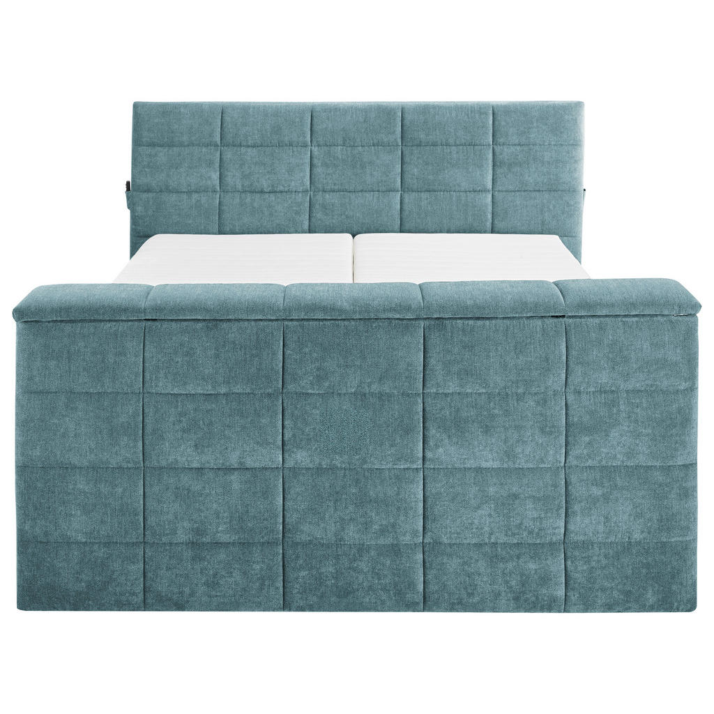 POSTELJA BOXSPRING 180 cm x 200 cm , tekstil barve petroleja - slika 6