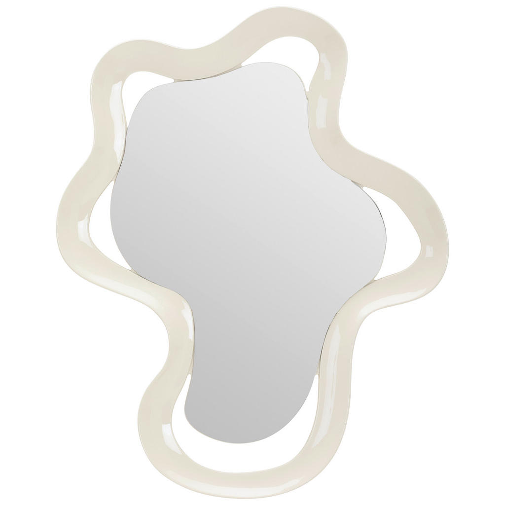 STENSKO OGLEDALO, 50/63/3,8 cm steklo, leseni material