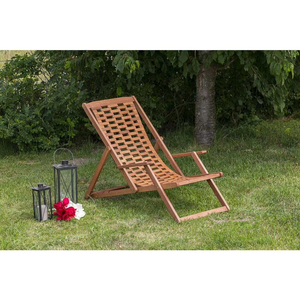 STOL ZA PLAŽO naravne barve