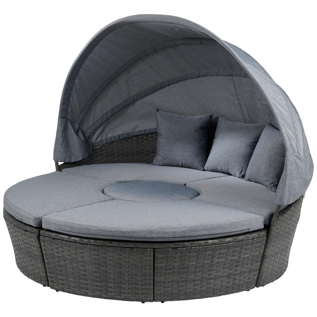 VRTNI LEŽALNIK siva