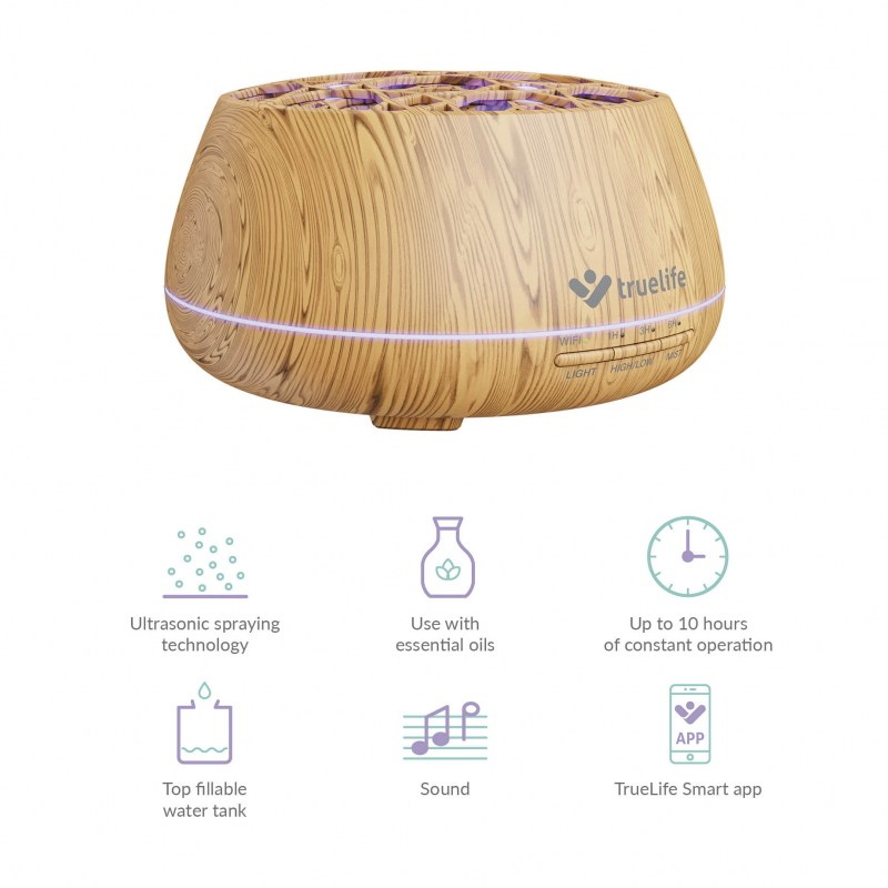 Alternative view of TrueLife AIR aroma difuzor D9 Smart