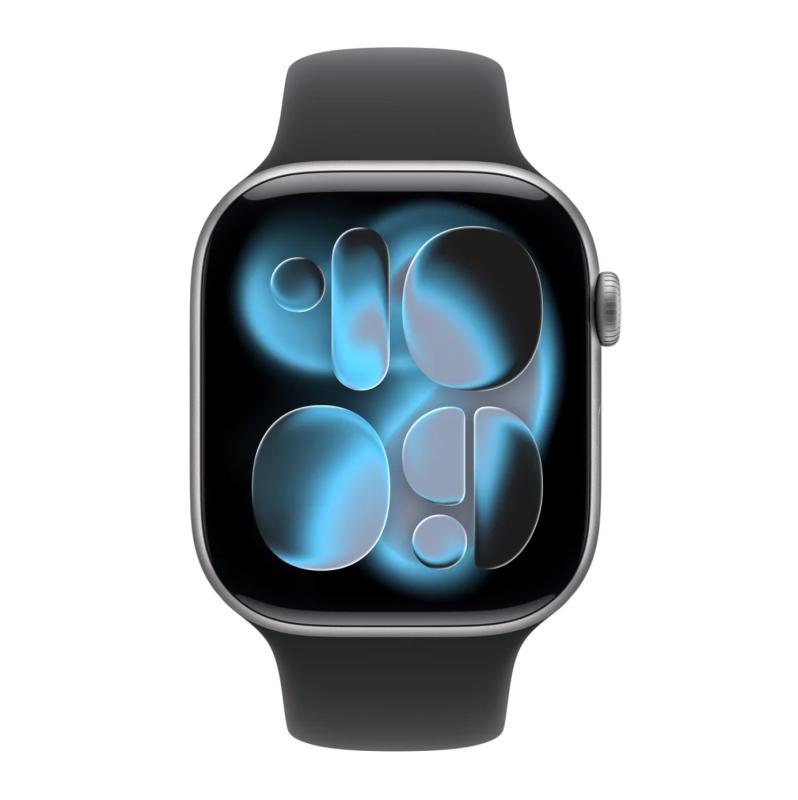 Alternative view of Apple Watch Series 11 GPS 42mm MEQX4WF/A Space Grey Aluminium - M/L
