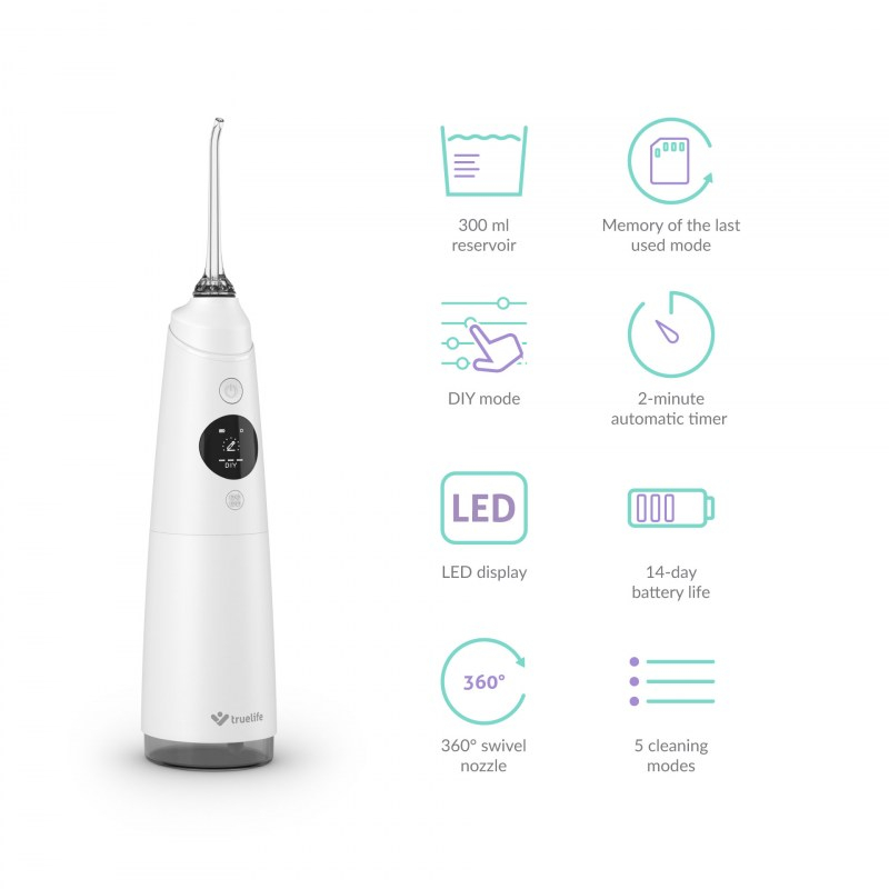 TrueLife zobna prha Compact C300 White - slika 3