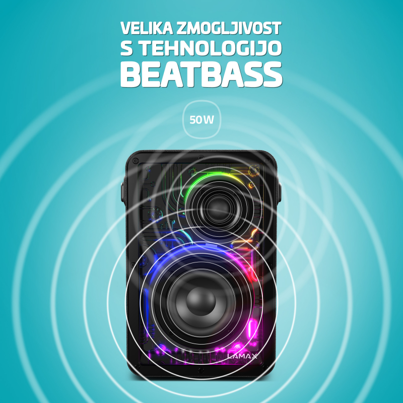 Alternative view of LAMAX CyberWave1 zvočnik