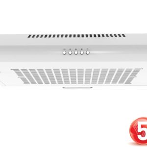 VOX kuhinjska napa TRD6F49W [B, 3 hitrosti, pret: max. 200m3, bela]