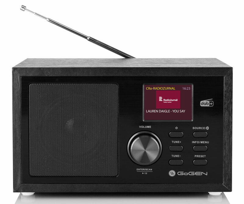 Gogen radio DAB+ DAB 620 BT črn GOGDAB620BTCB - slika 2