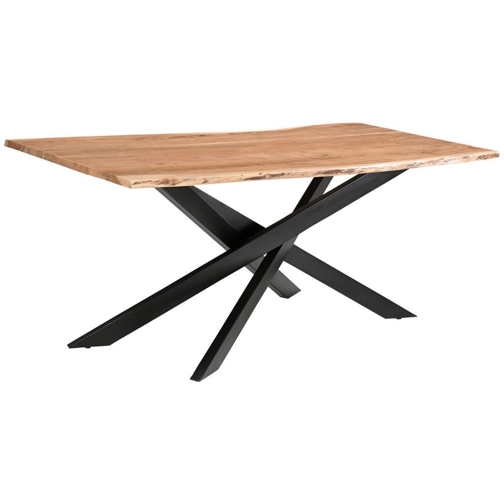 JEDILNA MIZA, masivno akacija barve akacije